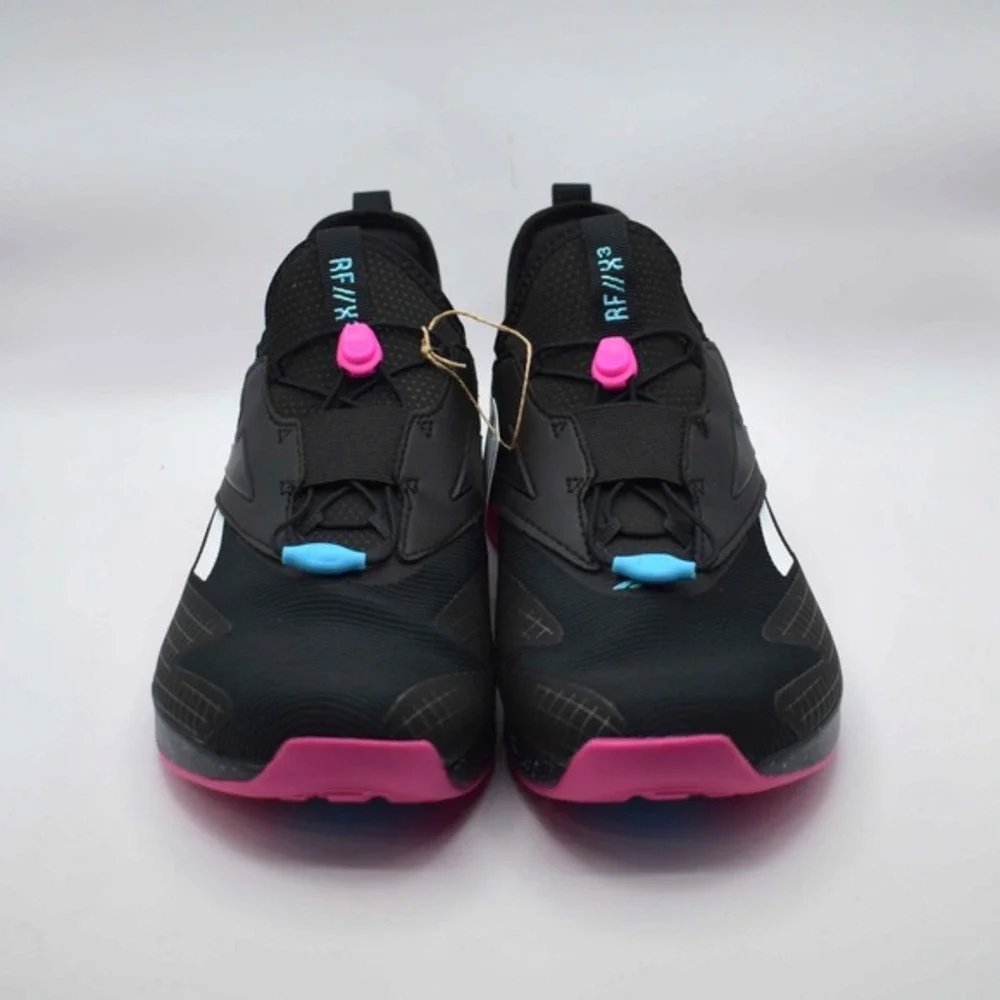 Reebok Nano X3 Froning Training Shoes Sneakers Men's Size 10 Black Pink Cyan NEW